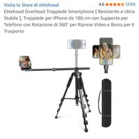 Treppiede Smartphone 180Cm rotazione 360*