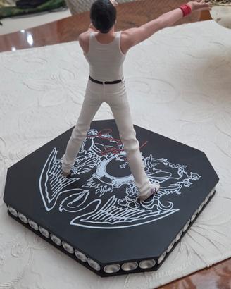 queen freddie mercury statua action figures 