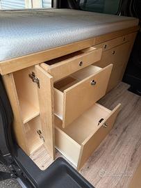 Arredi camper Renault Trafic, Fiat Talento e Opel