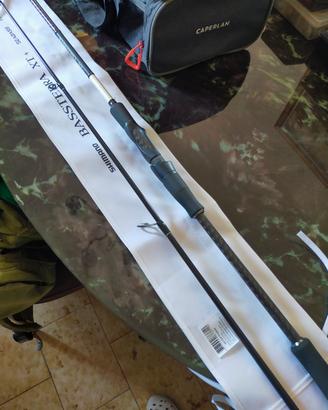 canna spinning Shimano bassterra XT plus 