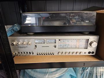 STEREO HI-FI GRUNDIG CON GIRADISCHI VINTAGE