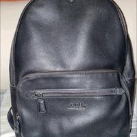 Zaino Polo Ralph Lauren Vera Pelle Martellata NEW