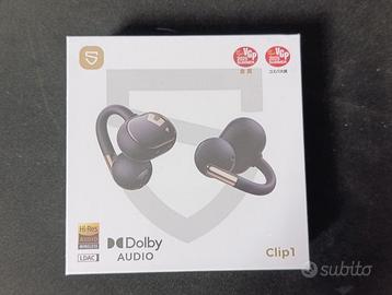SoundPEATS Clip1 - Auricolari bluetooth open ear N