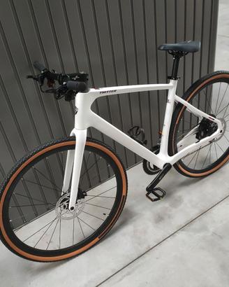Gravel Twitter V1 carbonio bianca tg. 51 – nuova