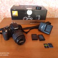 Nikon D3100 + ob 18-55 e accessori