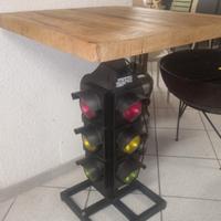 Tavolino semaforo originale vintage straordinario