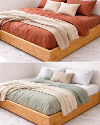 Letto moderno in legno
