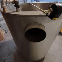 Paiolo in Acciaio a bagno d'olio.