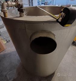 Paiolo in Acciaio a bagno d'olio.