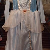 vestito Elsa Frozen