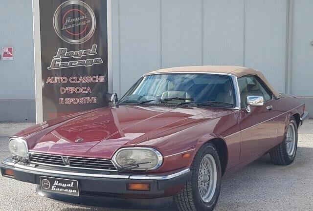 JAGUAR XJS 5.3 V12 CONVERTIBILE -TARGA ORO -SERVIC