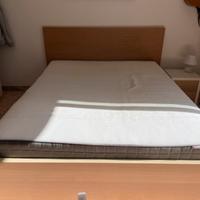 Letto Ikea Malm con materasso Hovag