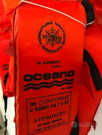 3 giubbotti di salvataggio per barca/gommone