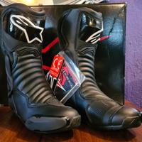NUOVI Alpinestars SMX-6 V2 Stivali Moto Taglia 40