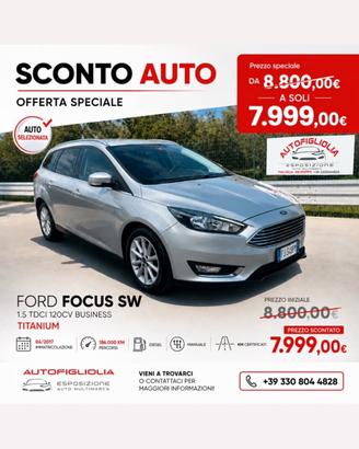 Ford Focus 1.5 TDCi 120 CV SW Titanium 186.000KM
