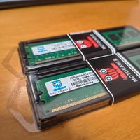 Coppia RAM 4GB (2x2GB) DDR2 800MHz PC2-6400 Motoea