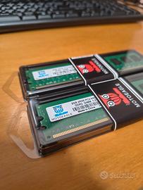 Coppia RAM 4GB (2x2GB) DDR2 800MHz PC2-6400 Motoea