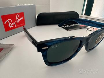 Rayban 2140 blue stripped special