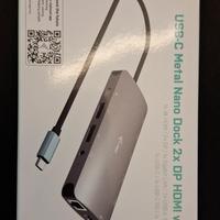 i-tec Metal USB-C Nano 3x Display Dock Station