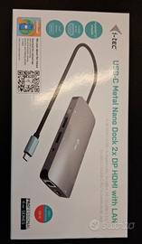 i-tec Metal USB-C Nano 3x Display Dock Station