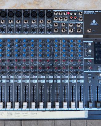 MIXXER 16 CANALI BEHRINGER + Effetti LEXICON