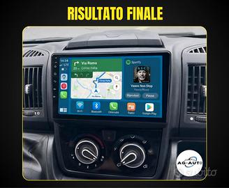 Peugeot Boxer KIT COMPLETO Autoradio android 9 pol