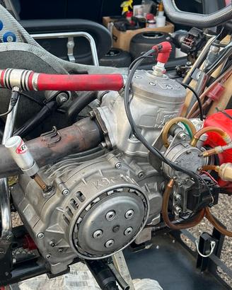 MOTORE KART TM K9C + CARBURATORE, FILTRO E SCARICO