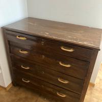 Vecchio Comó cassettiera vintage antiquariato 900