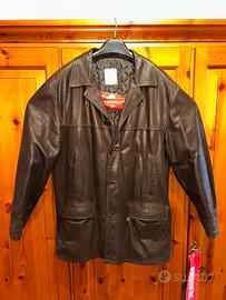 Giubbotto vintage conbipel vera pelle