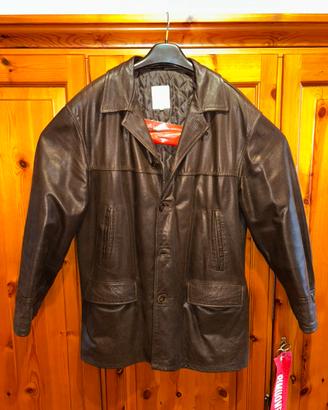Giubbotto vintage conbipel vera pelle