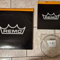 Set Pelli batteria NUOVE Remo