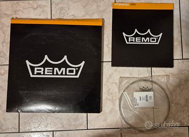 Set Pelli batteria NUOVE Remo