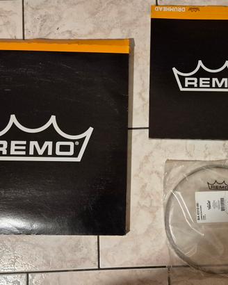 Set Pelli batteria NUOVE Remo