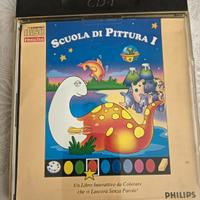 Videogame scuola di pittura I CDI Philips