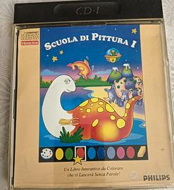 Videogame scuola di pittura I CDI Philips