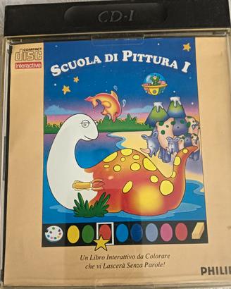 Videogame scuola di pittura I CDI Philips