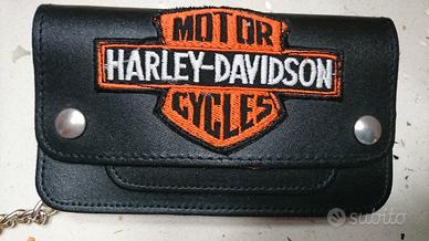 Portafoglio con catena harley on sale davidson