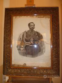 Antica cornice legno pastiglia dorata fine 800