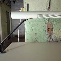 Lampada Tubo Neon Vintage Space Age 