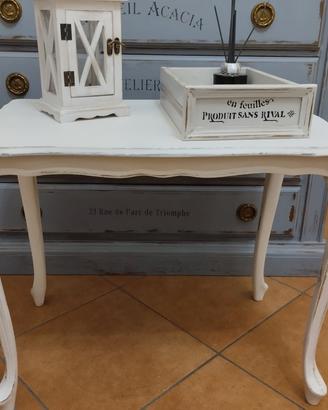 tavolino salotto shabby chic 