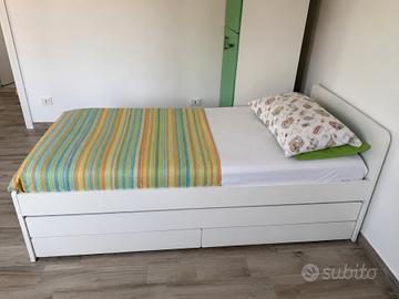 letto e 2 armadi ikea
