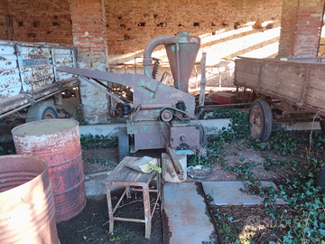 Macina con attacco cardanico