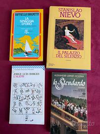 4 libri Lernet Holenia,Borges, Nievo, Brignetti