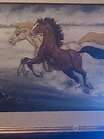 2  quadri autore MINDOR  "I CAVALLI"