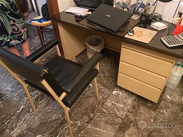 Scrivania vintage anni 70