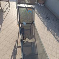 Lettino mare  da riparare telo 