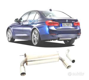 SCARICO SPORTIVO BMW F30 316 320 325 LOOK M DOPPIA