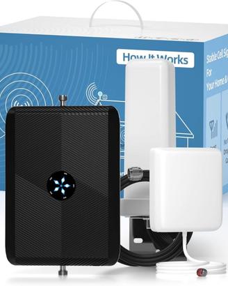 Ripetitore amplificatore segnale 4G 5 bande casa