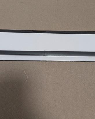 porta asciugamani di 50 cm in acciaio nero
