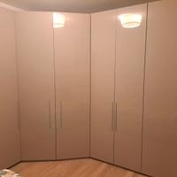 Armadio 7 ante con angolo cabina